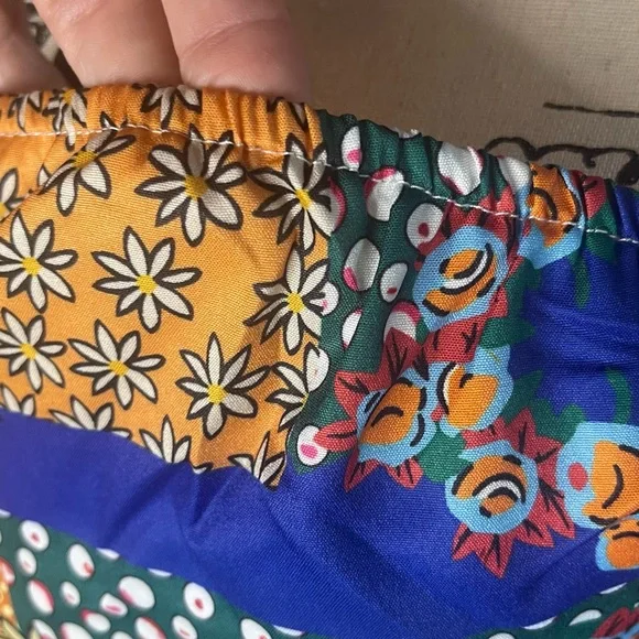 NEW- Handkerchief Top Multi Colored floral, boho designs Size S and M available - Picture 9 of 16